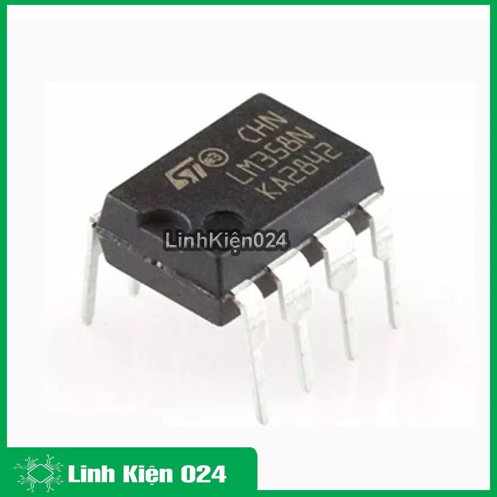 LM358 DIP8 (IC Khuếch Đại Thuật Toán)