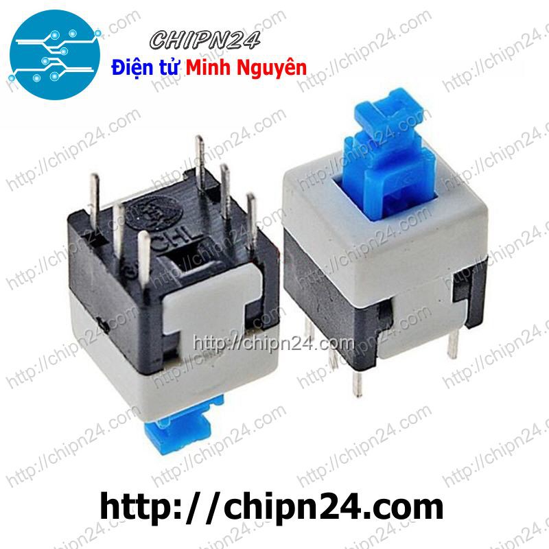 [5 CÁI] Nút nhấn 6 chân 8x8mm Nhấn Nhả