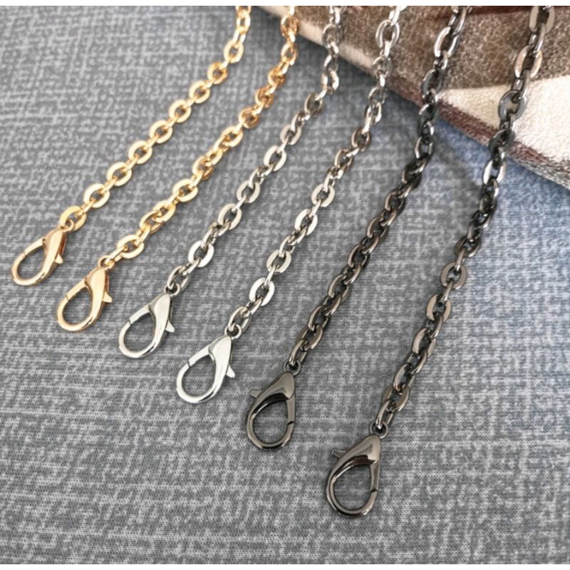 Dây xích thay thế cho túi xách ví nữ rộng 5mm