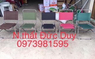 Ghế dù xếp gọn