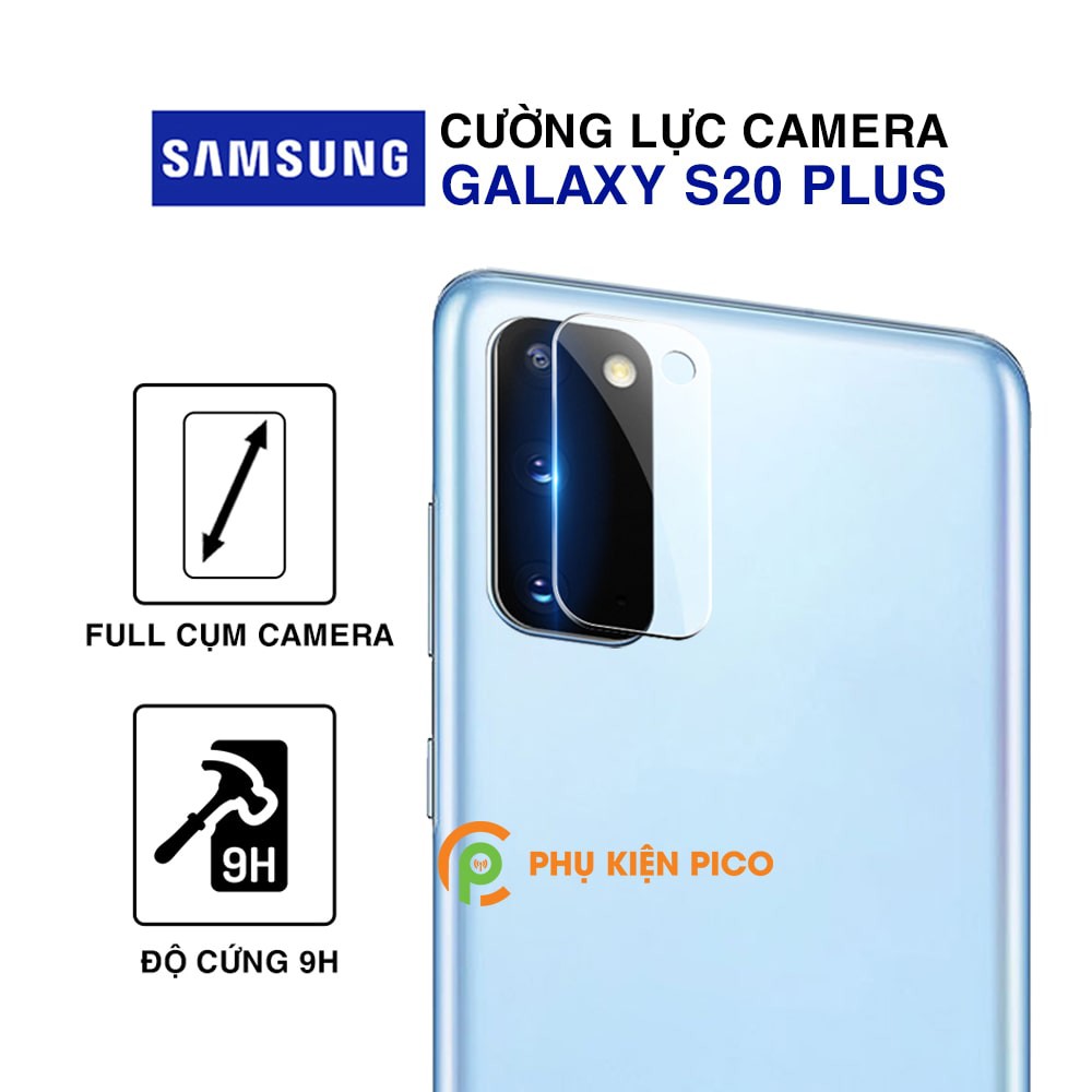 Cường lực camera Samsung S20 Plus độ cứng 9H trong suốt - Dán camera Samsung Galaxy S20 Plus