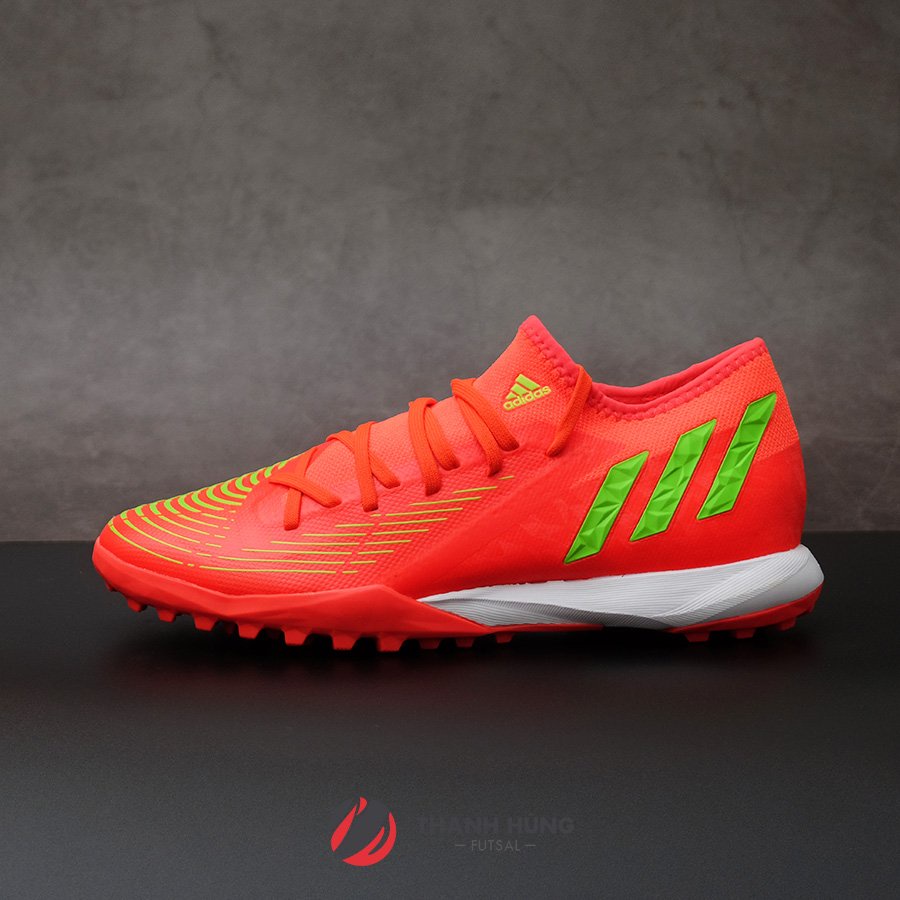 GIÀY ĐÁ BÓNG CHÍNH HÃNG ADIDAS PREDATOR EDGE.3 L TF - GV8527 - CAM/ĐỎ