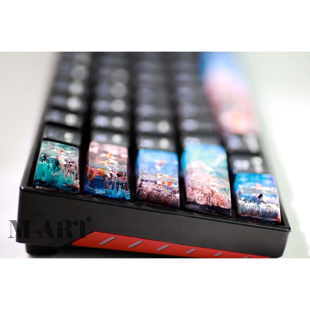 Keycap - Nút Bàn Phím Gaming - Nút Bàn Phím Cơ Cá Koi San Hô  - KC002
