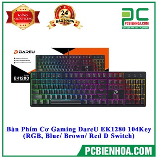 Mua Bàn phím cơ Gaming DAREU EK1280 104KEY (RGBBlue/ Brown/ Red D switch)