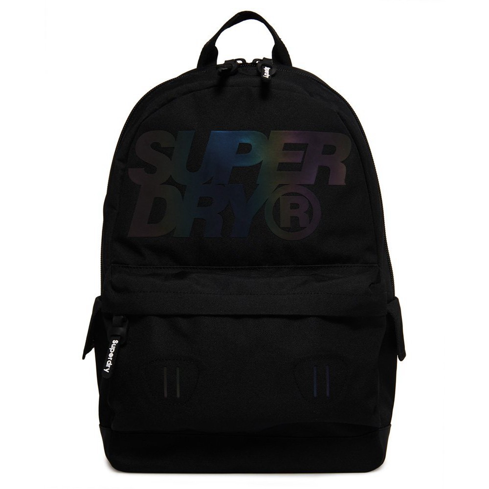 Balo Su.per.dry Holographic Linemen Montana_logo dạ quang_bảo hành trọn đời khóa kéo - 5AM STORE