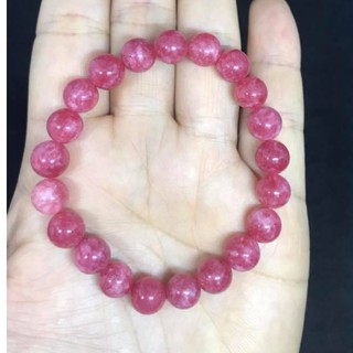 Vòng tay ruby hồng ngọc 8ly