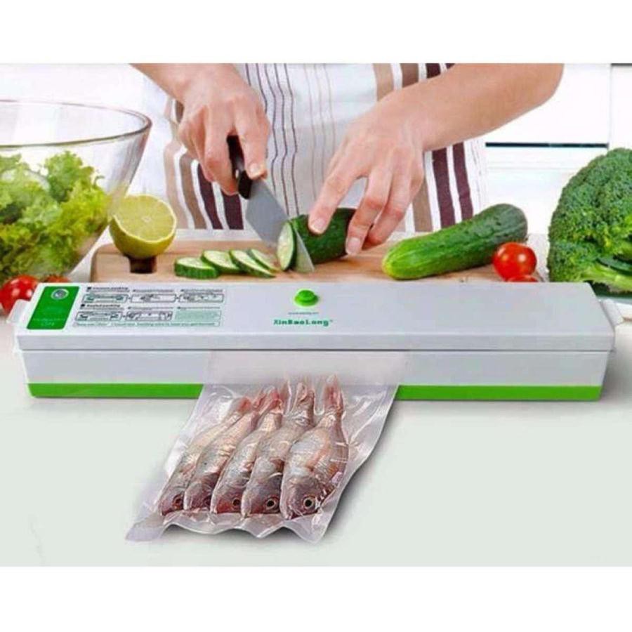 Máy hút chân không mini tự động hàn miệng túi - Bảo quản thực phẩm được tốt hơn - Sevenmart
