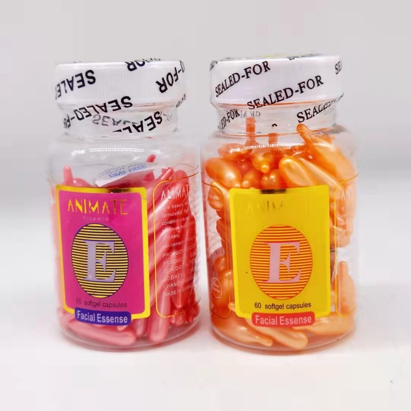 Vitamin E 8 màu 8 công dụng dùng trực tiếp lên mặt hoặc mix kem