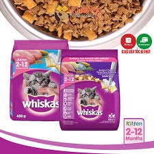 thức ăn cho mèo con whiskas junio 450g thumbnail