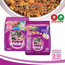 Thức ăn cho mèo con whiskas junio 450g