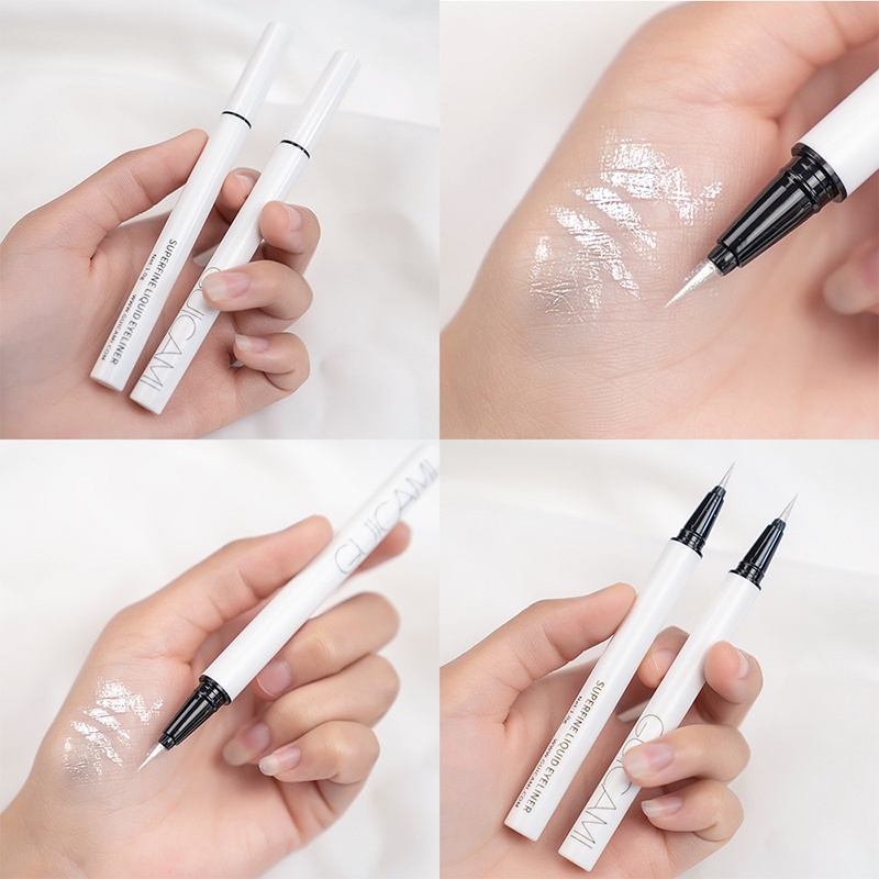 Bút Kẻ Mắt Dạng Lỏng Ánh Ngọc Trai Lấp Lánh Chống Thấm Nước Guicami YR