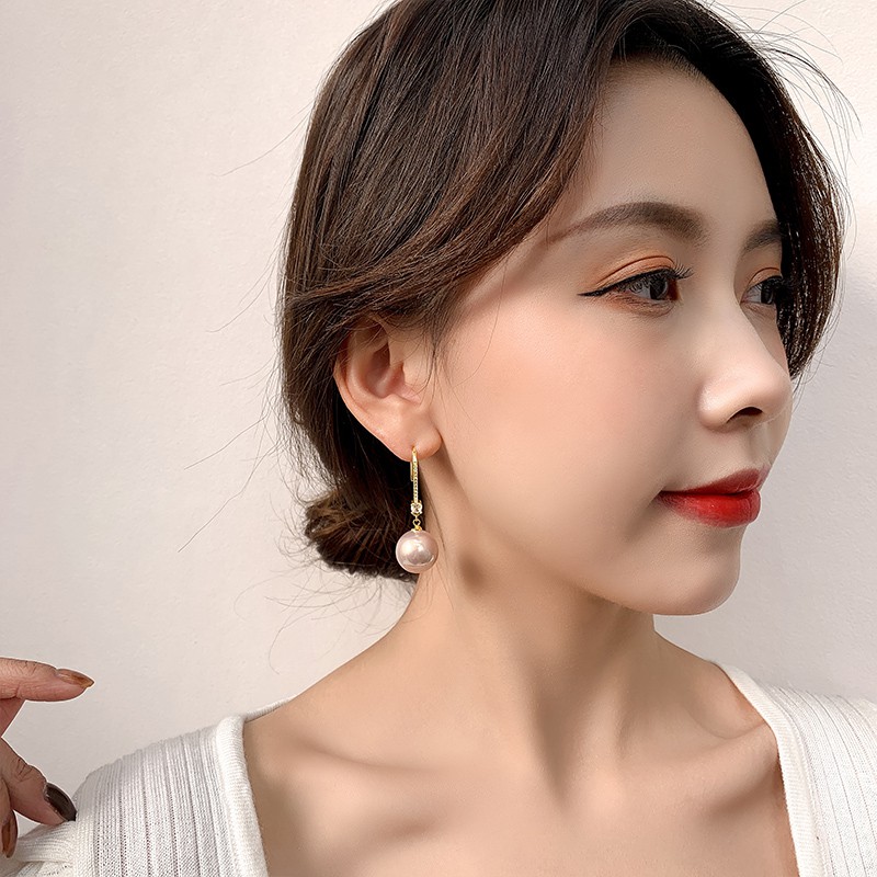 Bông tai nữ khuyên dài cực xinh - HT300