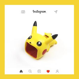 nút bảo vệ đầu dây cáp hình pikachu