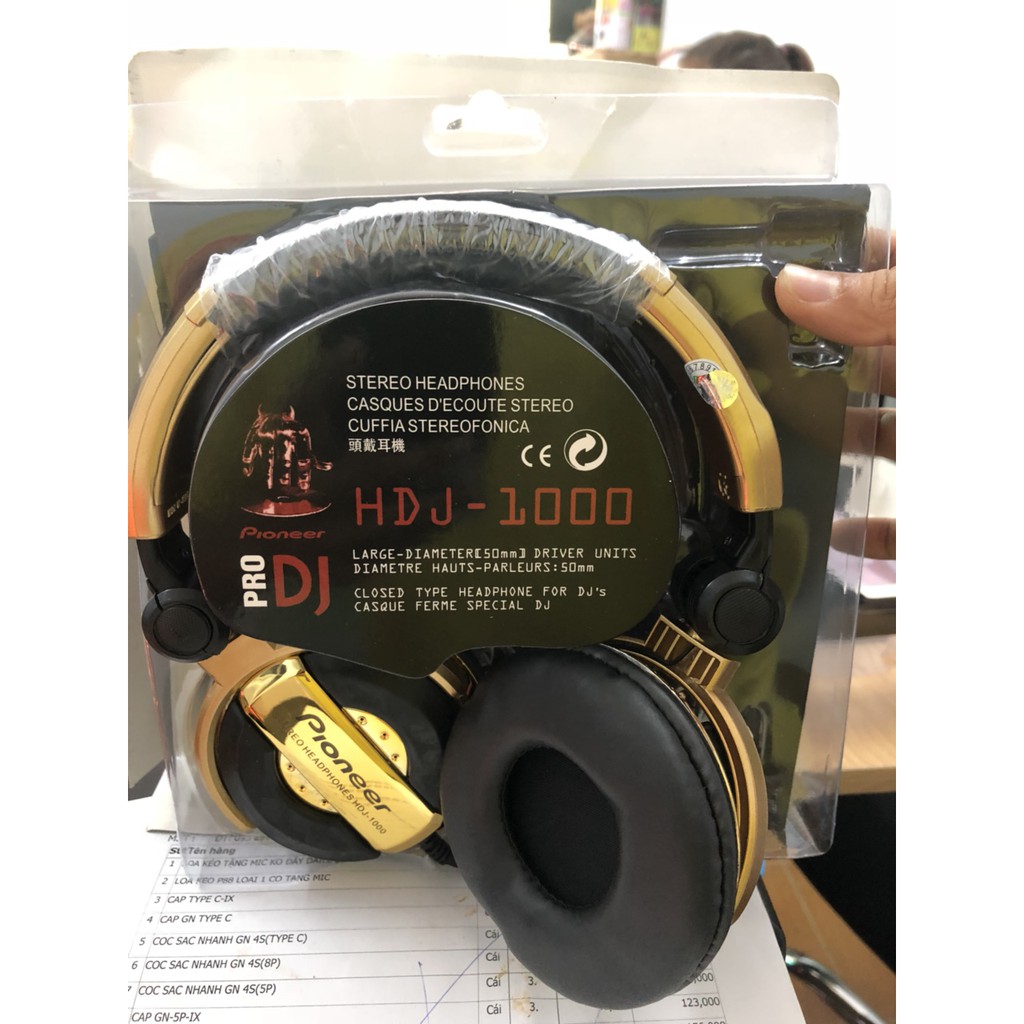 Tai nghe Pioneer HDJ 1000