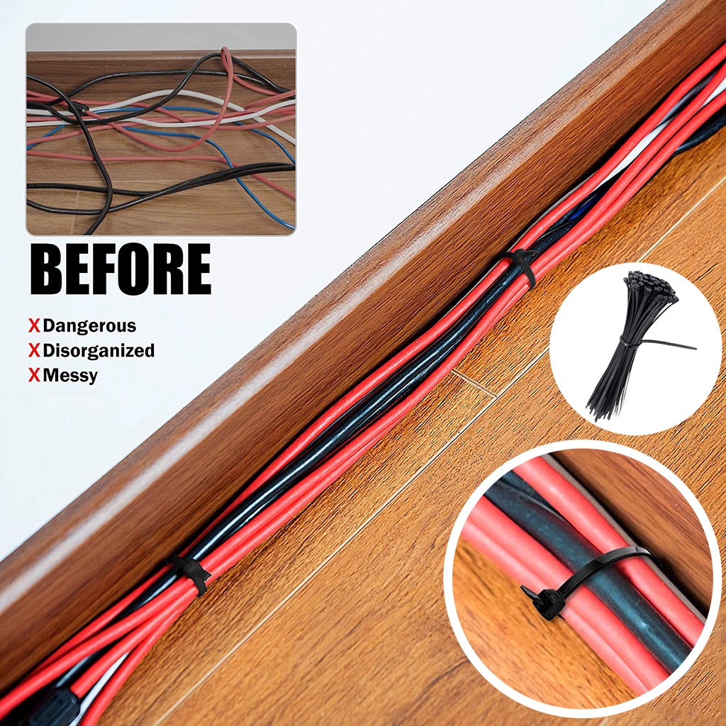 100PCS / giá đỡ đế giá đỡ cáp tự dính giá đỡ dây buộc giá đỡ tường kẹp đế kẹp