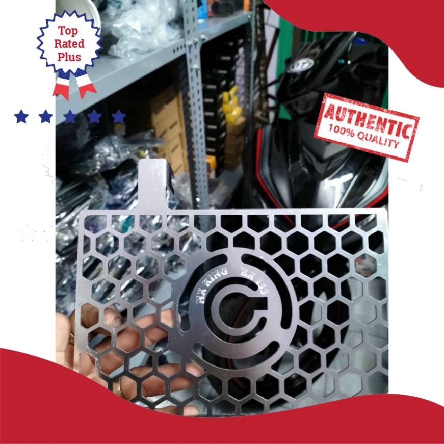 [HCM XẢ KHO MÙA DỊCH] CHE KÉT NƯỚC INOX MX KING CHO EXCITER 155 VVA SIÊU ĐẸP