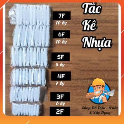 Tắc kê nhựa 2F 3F 4F 5F 6F 7F