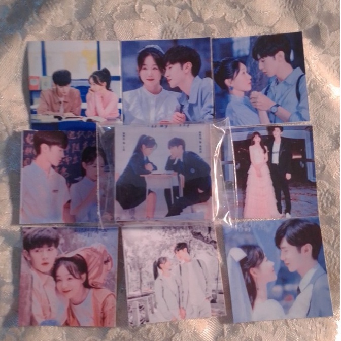 Set 30 tấm sticker hình cp Viễn - Khiết