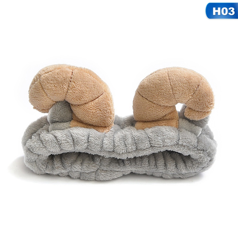 Tmdbyx Băng đô lông cừu co giãn tốt thiết kế xinh xắn cho nữ