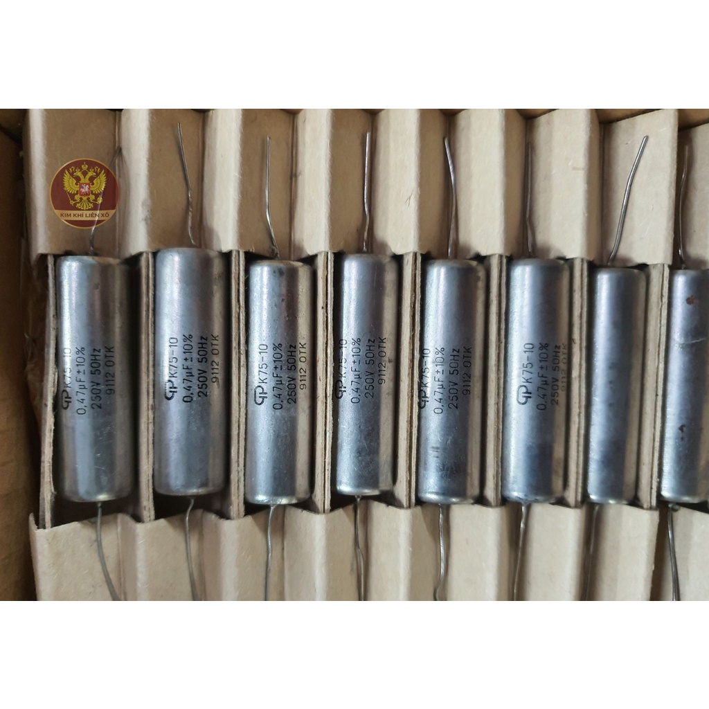 Tụ dầu Nga 0,47uf 250v