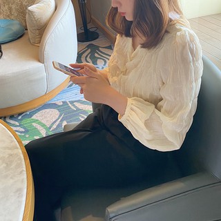 Áo bồng nhún dài tay