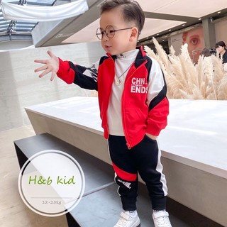 bộ khoá bé trai phối màu