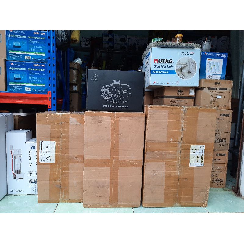 Máy bơm cao cấp điều chỉnh lưu lượng chống giật  DC ZKSJ Blue 20000