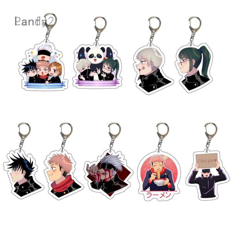 Lanfy Conjuration Móc khóa hình nhân vật anime Peripheral Five Gofu Heihui