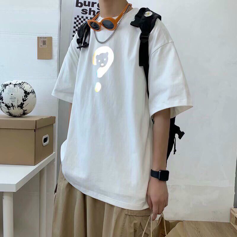 RODI Áo thun tici phản quang dấu chấm hỏi, áo thun phản quang nam nữ TCPQ106 | BigBuy360 - bigbuy360.vn