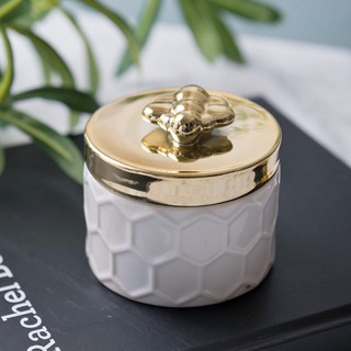 (CÓ SẴN) Hộp đựng trang sức gốm sứ