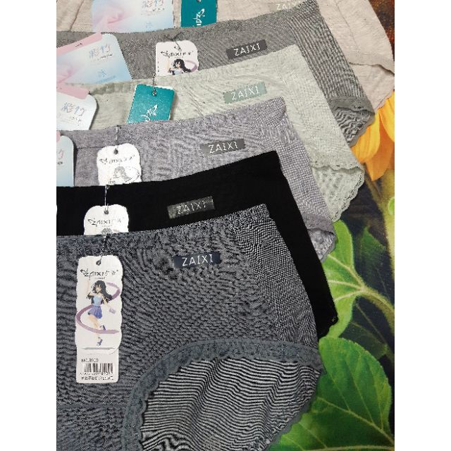 Ảnh thật và video_10 quần lót ZAIXI hàng cotton siêu mềm siêu đẹp phom 40_62kg