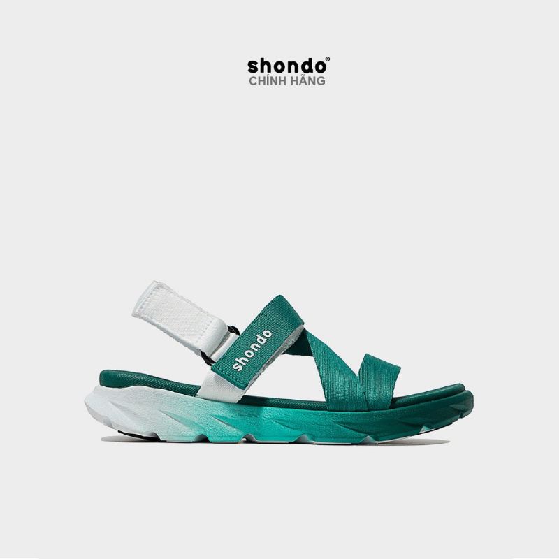 Sandals Shondo F6 sport ombre đế 2 màu xanh trắngF6S0330