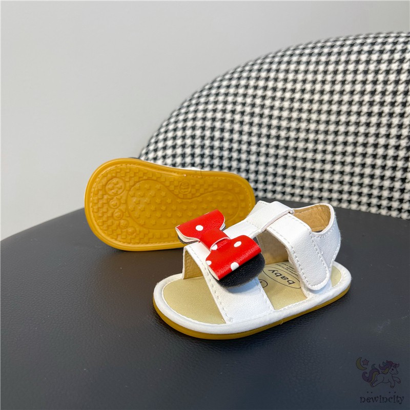 Sandal Thắt Nơ Dễ Thương Cho Bé Gái