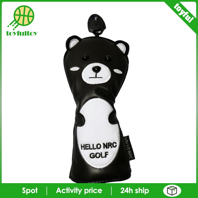 Vỏ Bọc Đầu Gậy Đánh Golf Chống Thấm Nước In Hoạt Hình Dễ Thương