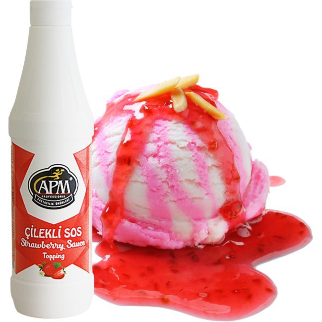 Sốt/ Sauce APM Hương Caramel/Socola/Dâu chai 1kg