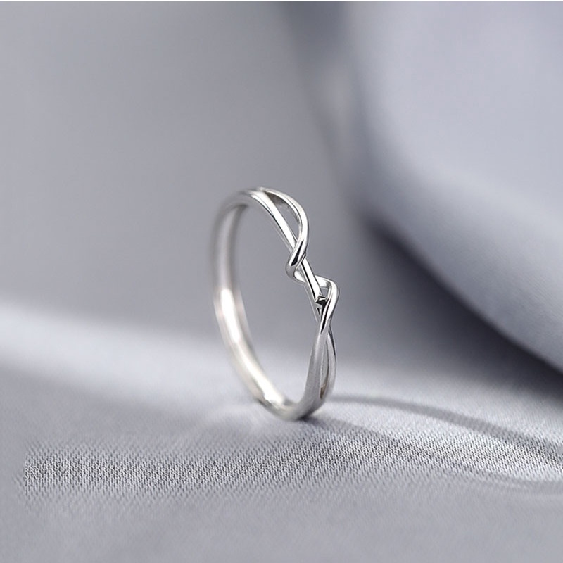 Nhẫn Đeo Tay Kim Loại Đơn Giản Thời Trang Cho Nữ