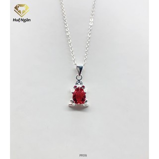 Dây chuyền bạc Ý 925 Bạc xinh Huệ Ngân - Cóc thần tài may mắn tài lộc PP1330