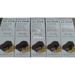 Bánh gạo lức - 5 hộp mè xốp
