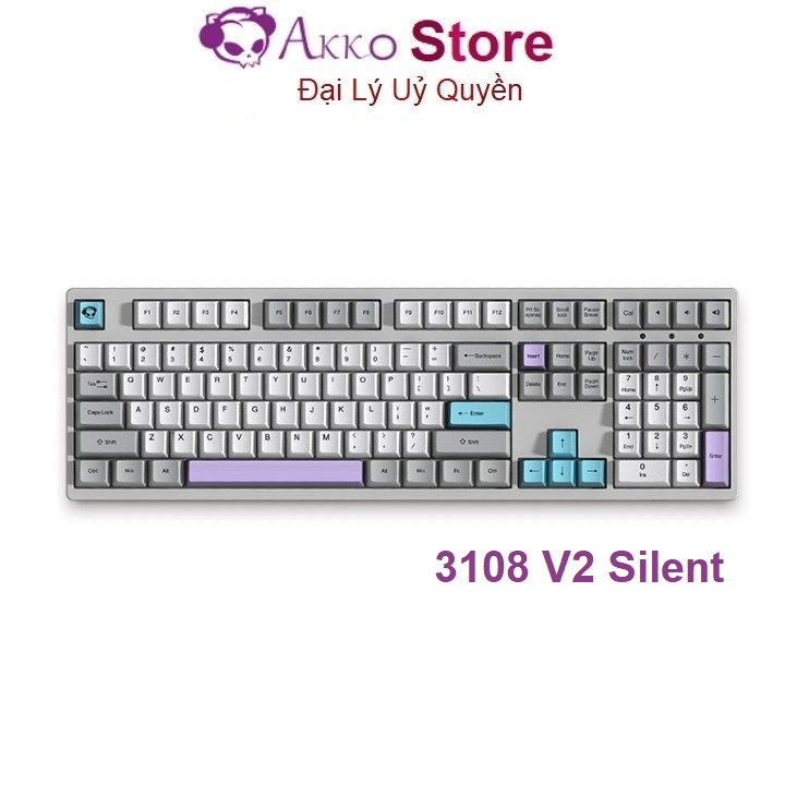 Bàn phím cơ AKKO 3108 Silent V2