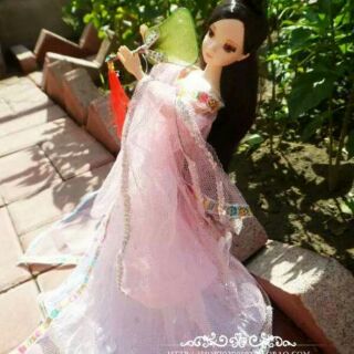 Quạt cổ trang cho búp bê