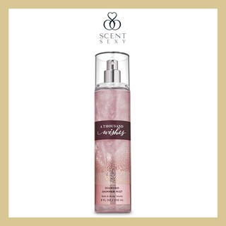 Xịt thơm có nhũ Bath & Body Works - A Thousand Wishes