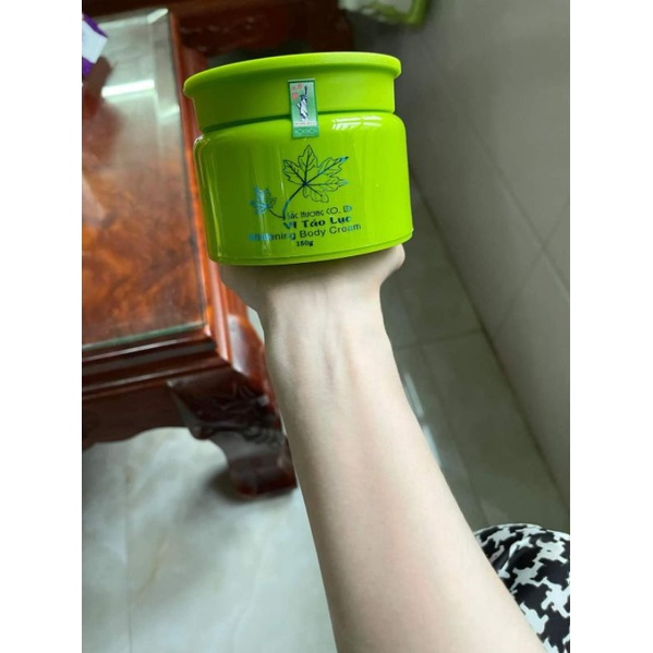 Kem dưỡng trắng da toàn thân sắc hương vi tảo lục