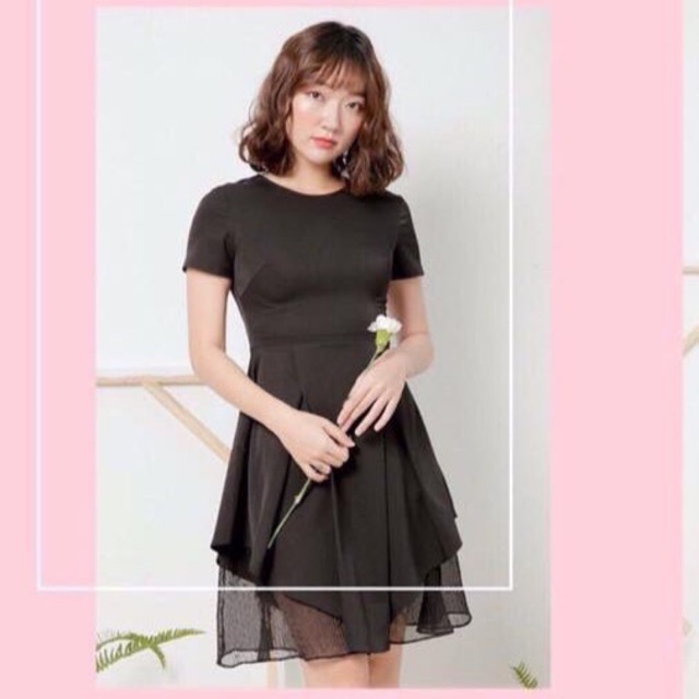 Đầm xoè phối MH