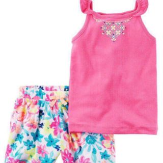 Bộ bé gái Carters nguyên túi zip