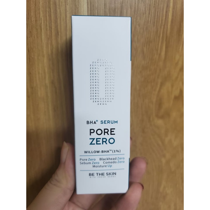 Tinh chất dưỡng da làm thoáng lỗ chân lông và tẩy da chết Be The Skin BHA+ PORE ZERO Serum 30ml