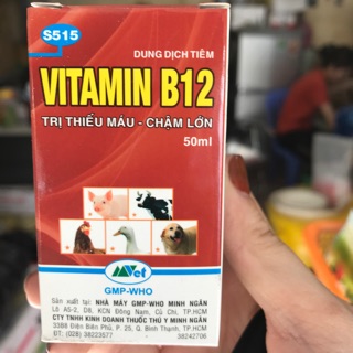 VITAMIN B12 GIẢI ĐỘC ,SỐC PHÂN THUỐC CÂY TRỒNG,PHONG LAN 20ml