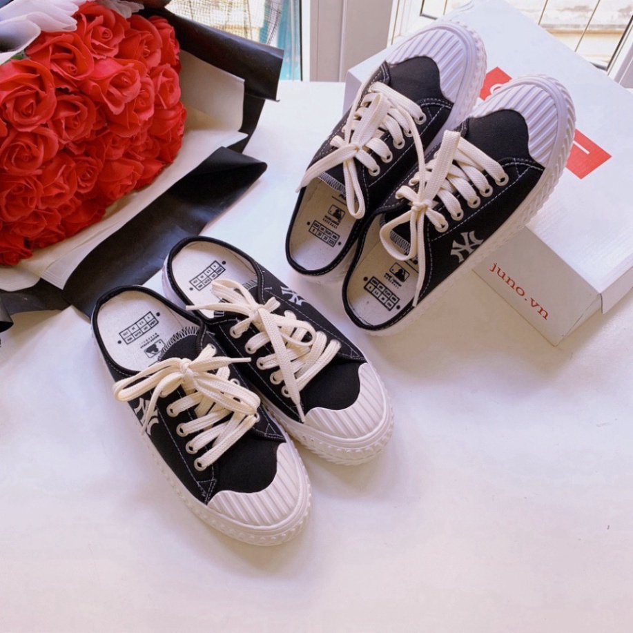 Sục nữ NY thể thao cao cấp full box - giày đạp gót nữ đẹp mũi tròn ulzzang độn đế trẻ trung năng động, giầy đẹp đi chơi | BigBuy360 - bigbuy360.vn