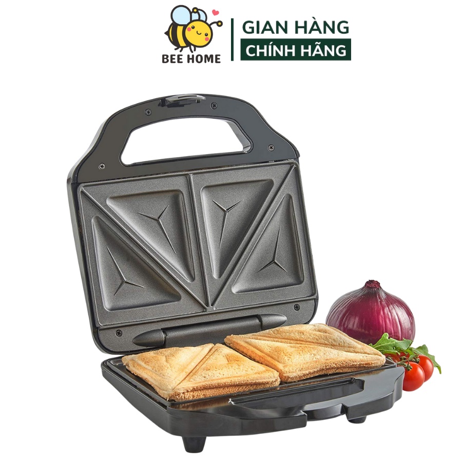 Máy nướng bánh mì,máy kẹp bánh sandwich, nhỏ gọn, nướng bánh siêu tốc, cho bạn bữa sáng nhanh, tiện lợi
