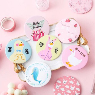 Gương cầm tay mini phong cách hàn quốc