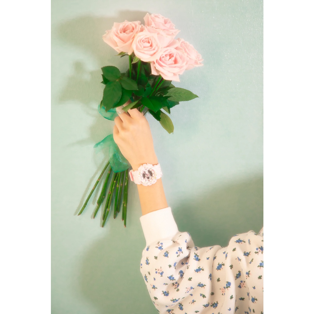 Đồng hồ nữ Casio Baby-G BA-110LSB-4A Little Sunny Bite phiên bản giới hạn, chống va đập, chống nước 100m, chính hãng